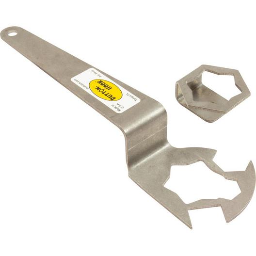 Multi-Tork Tool Button-Hook Kit Wrench  3/8 Drive Socket SS