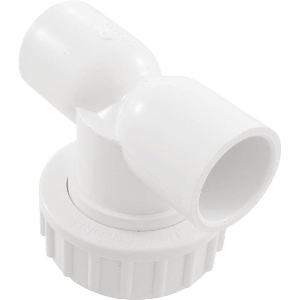 Mundial Union, Tee, Syllent, 1" Slip, with 40mm Adapter, Low Prof