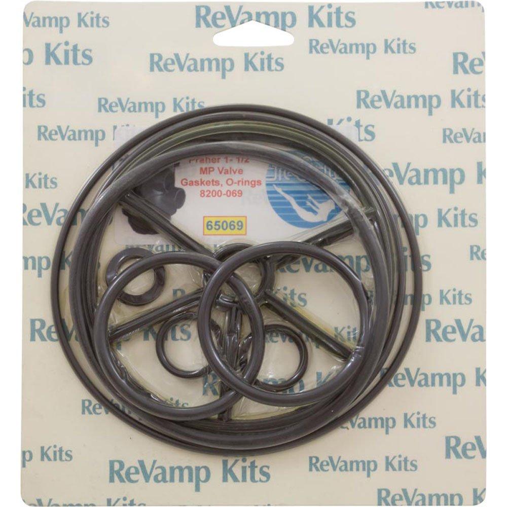 Pooltek Valve Rebuild Kit 69 Pent/Praher 1-1/2 Multiport Valve