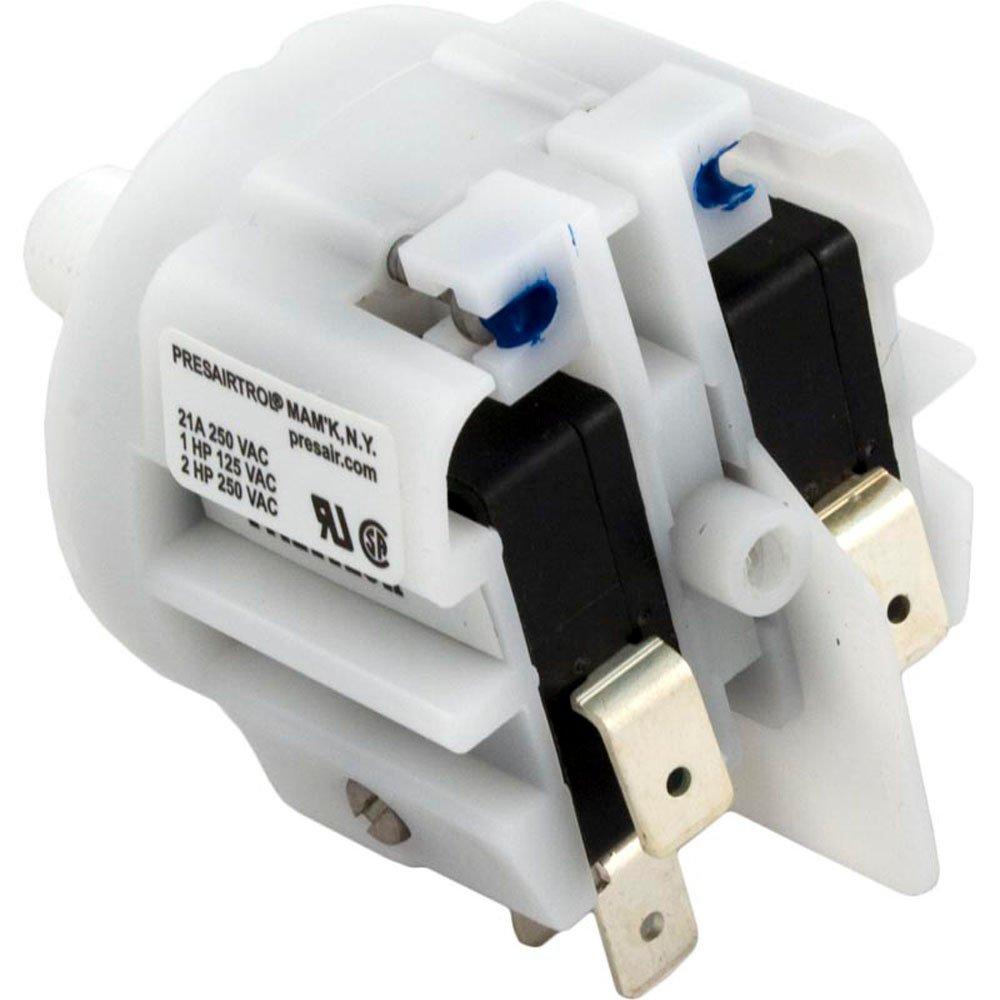 Pres:Air:Trol Pressure Switch PresAirTrol Thd Stem 21A 1/8"mpt,DPDT