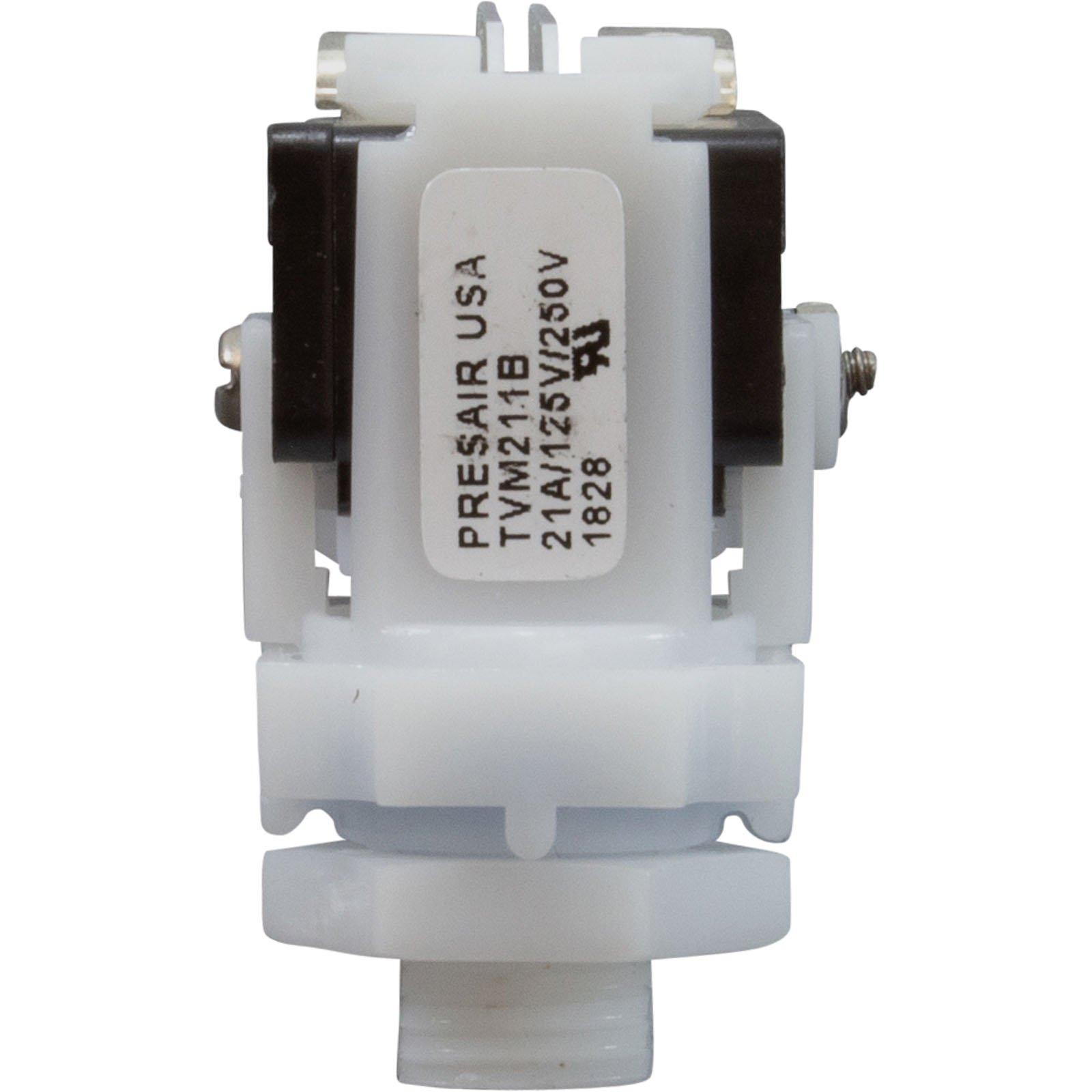 Senasys Air Switch PresAir DPDT 9/16 Center Spout 21A,Momentary