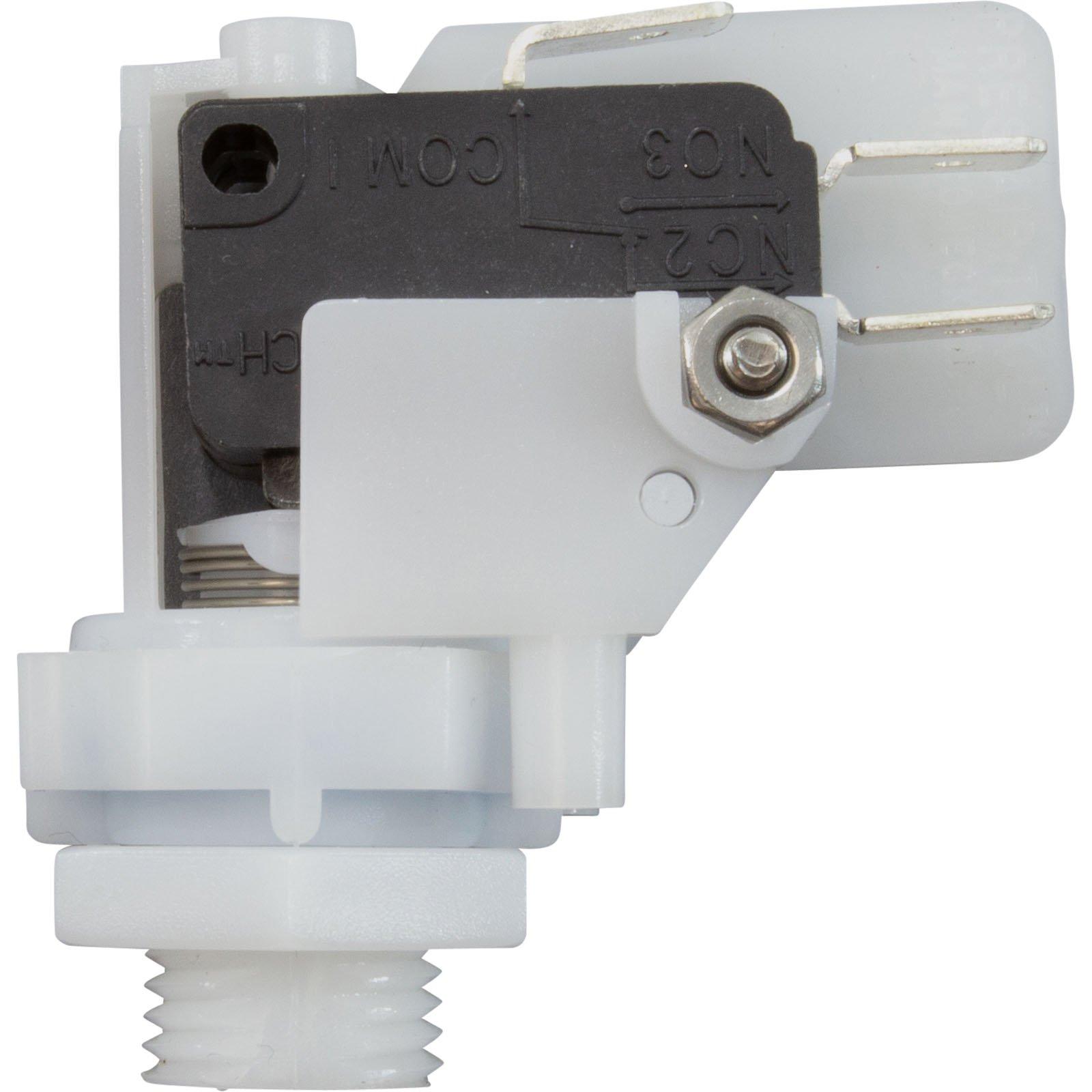Senasys Air Switch, PresAir, DPDT, 9/16" Center Spout, 21A,Momentary