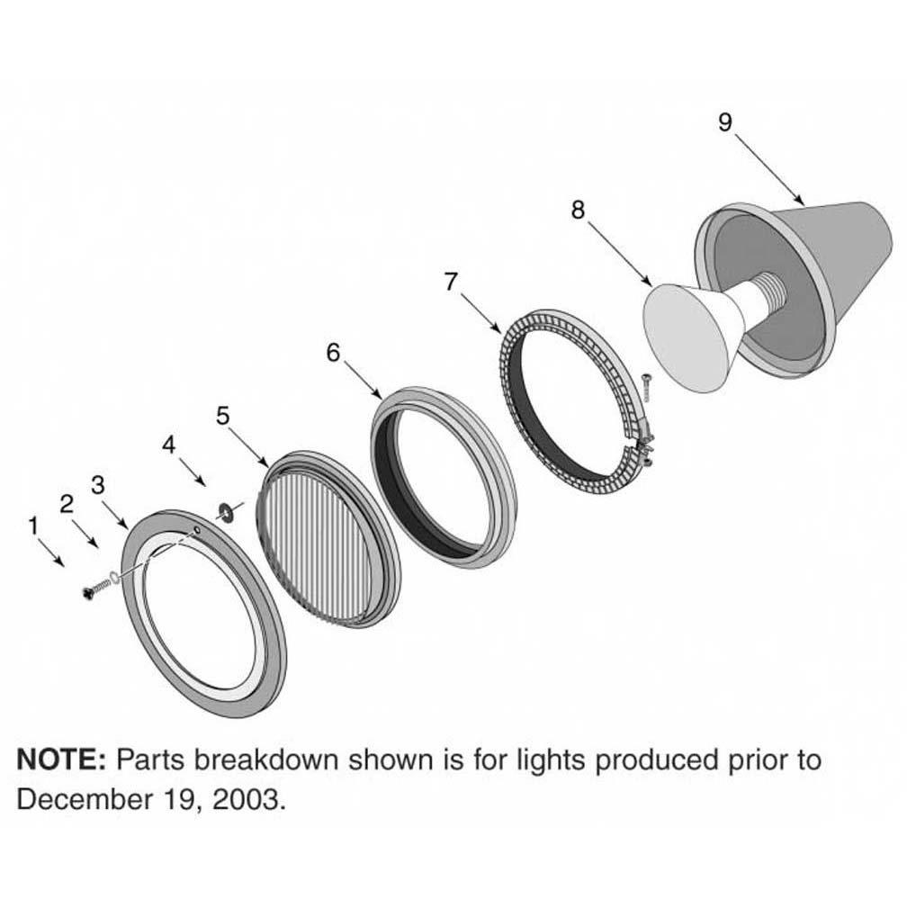 Sta-Rite Sunglow Pool Light Parts