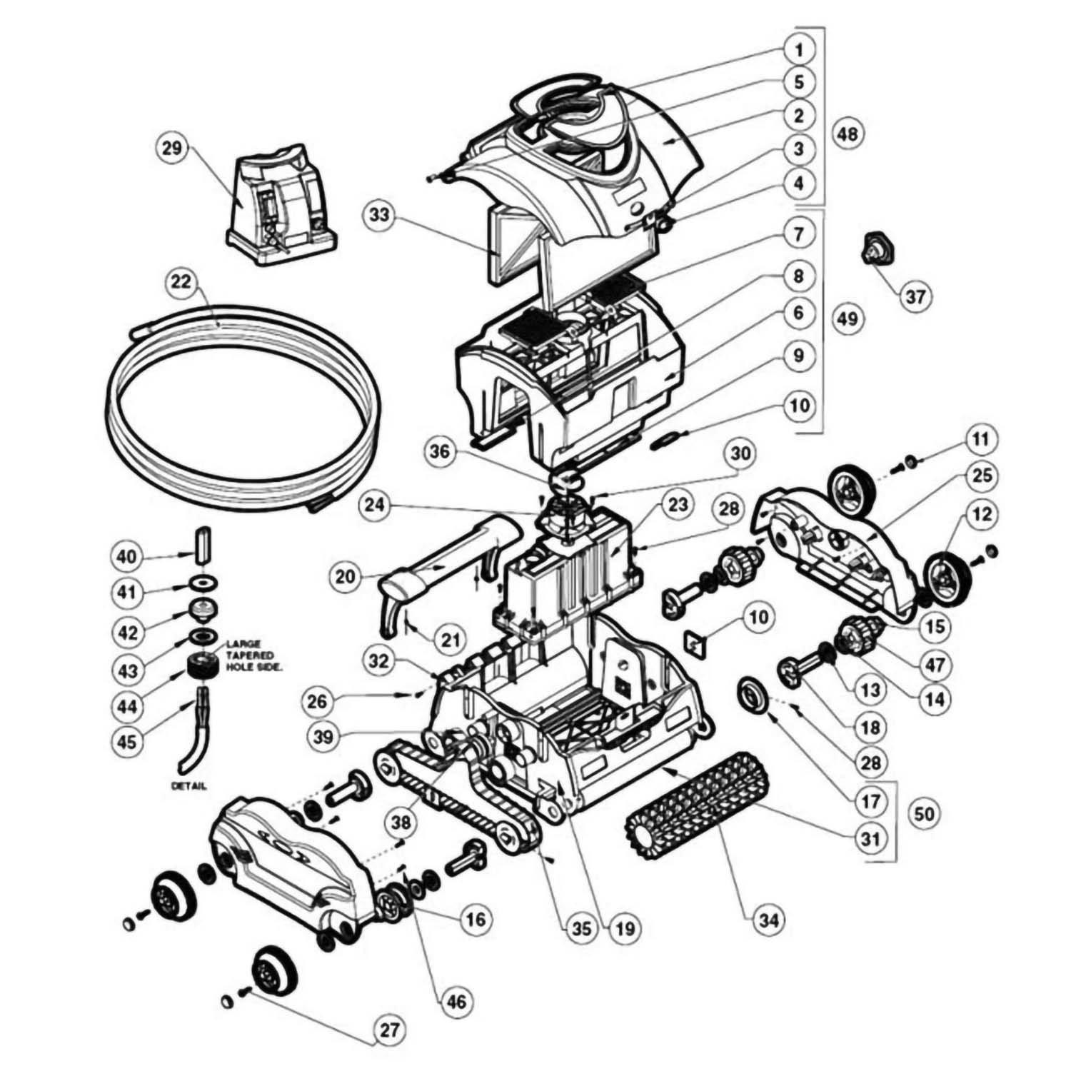 Hayward SharkVAC Pool Cleaner Parts