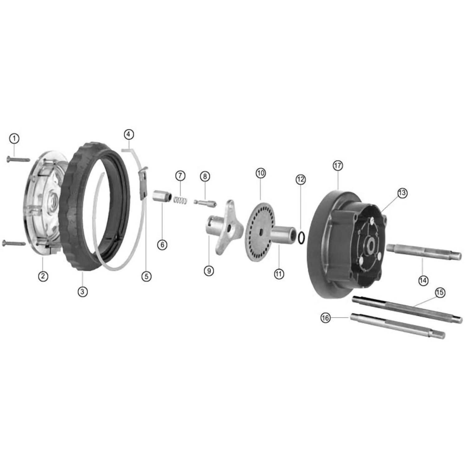 Stenner Pool Pumps Classic Series Feed Rate Control Parts