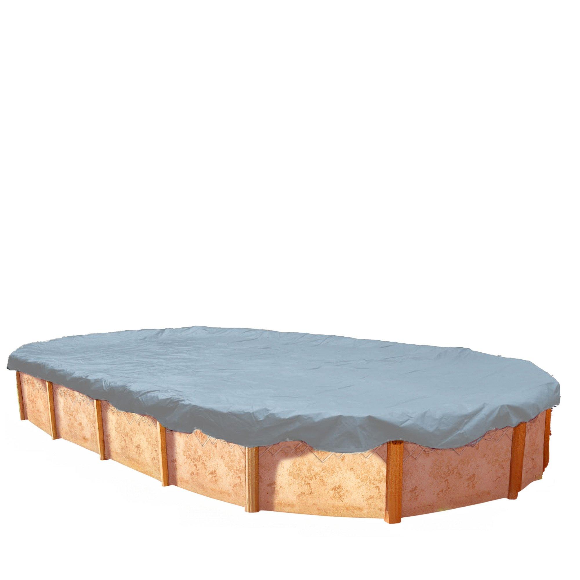 Super Polar Plus 18 x 33 Oval Winter Pool Cover 16 Year Warranty
