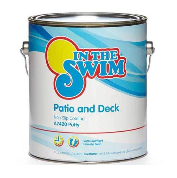 In The Swim  Non-Slip Patio and Deck Paint Sand 1 gal