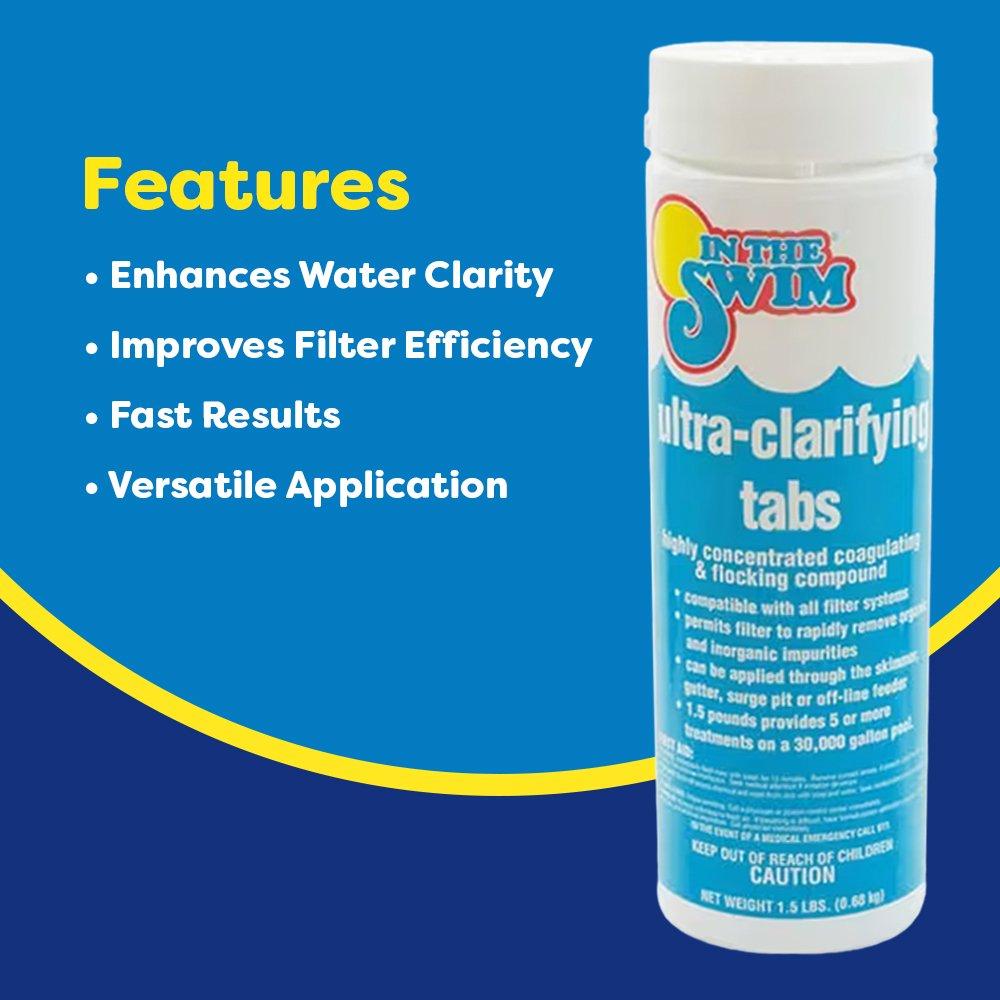 Ultra Clarifying Tabs, 1.5 lb.