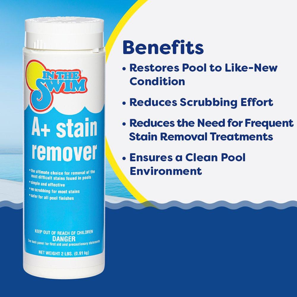 In The Swim  A Plus Stain Remover for Pools 2 lbs.