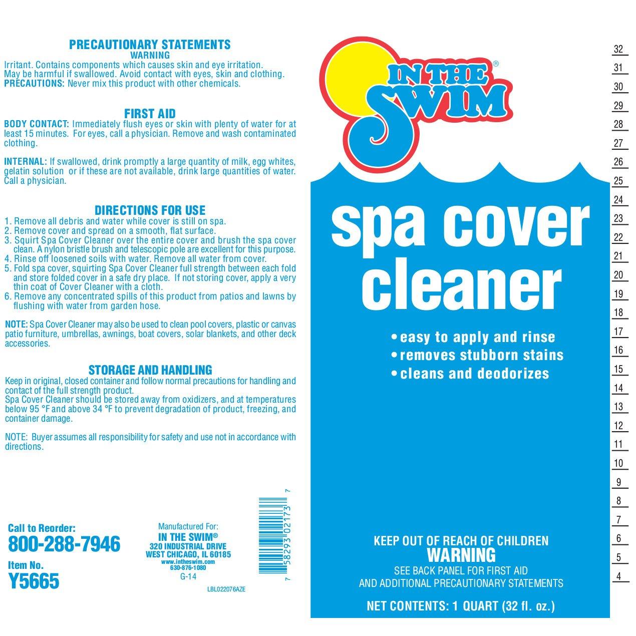 In The Swim  Spa Cover Cleaner 1 qt.