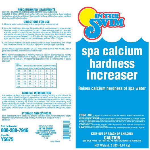 Advantis Technologies  Spa Calcium Hardness Increaser