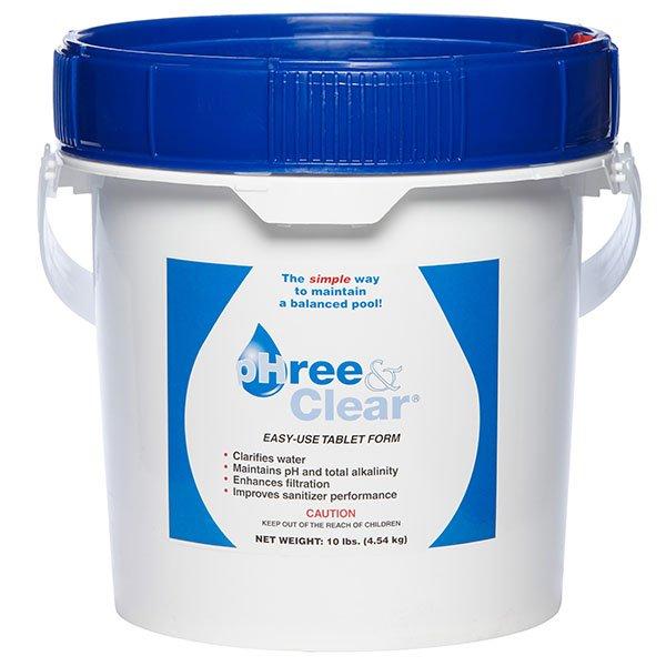 pHree and Clear Pool Balance Tablets Alkalinity and pH Control In