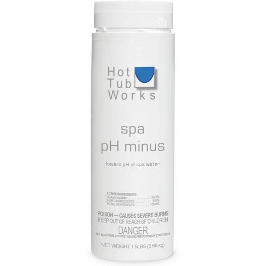 Hot Tub Works  Spa pH Minus Spa Alkalinity Reducer  1.5lbs