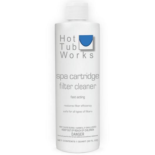Hot Tub Works  Spa Cartridge Filter Cleaner Spray  32oz