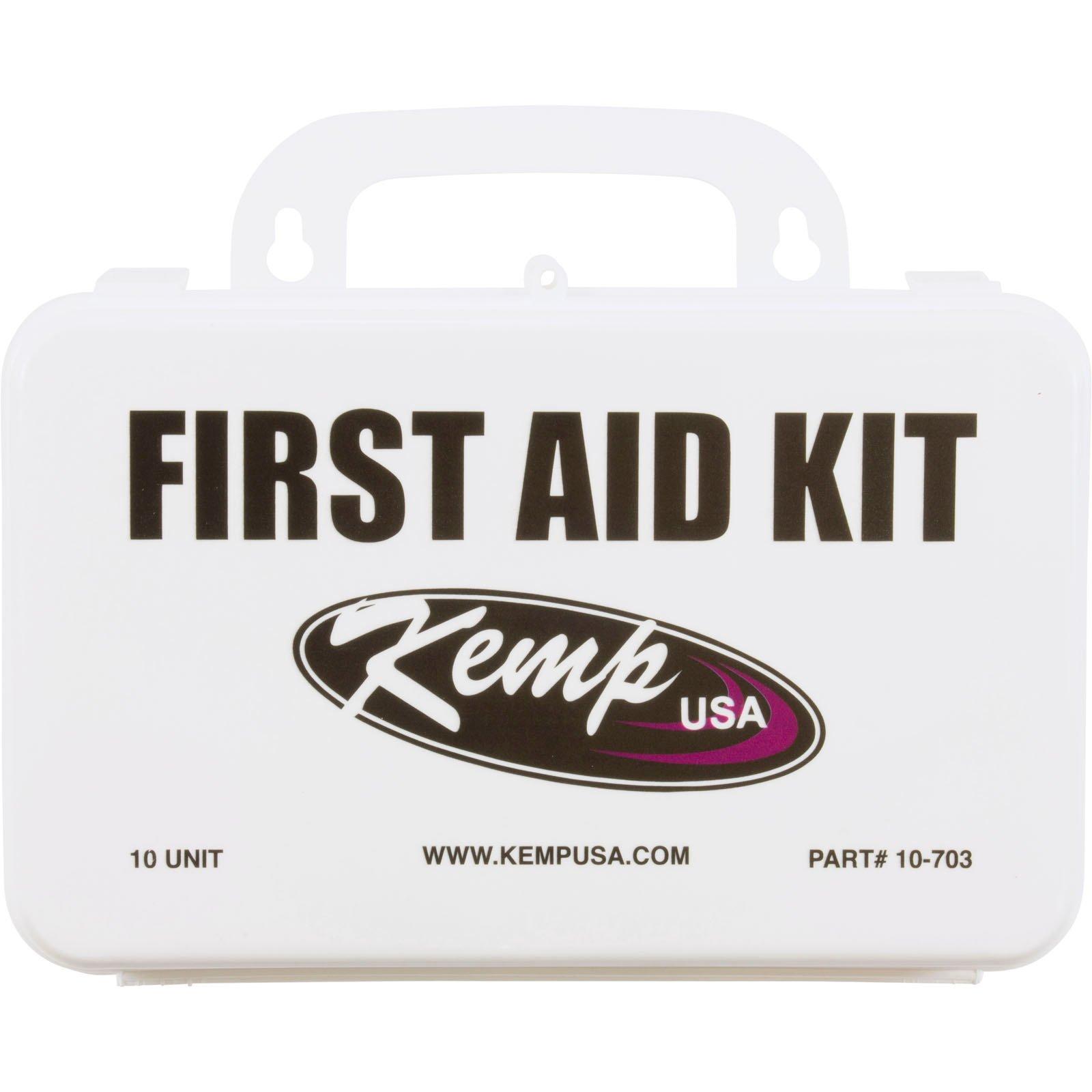 Kemp USA  Kemp 10-Unit First Aid Kit