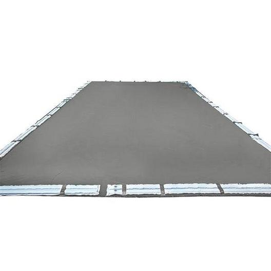 Super Polar Plus 20 x 40 Rectangle with Left Side Step Winter Pool Cover 16 Year Warranty