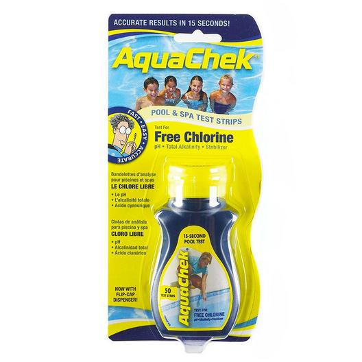 AquaChek  Yellow 4 Way Chlorine (50 Count)