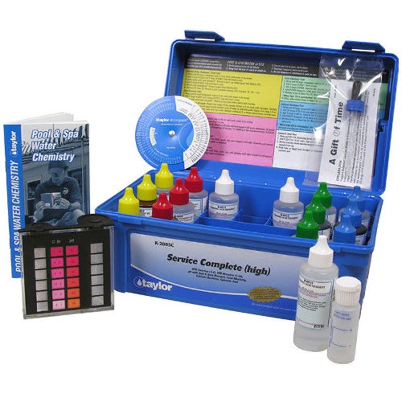 Taylor Technologies  K-2005C Service Complete High Range DPD Pool and Spa Water Test Kit