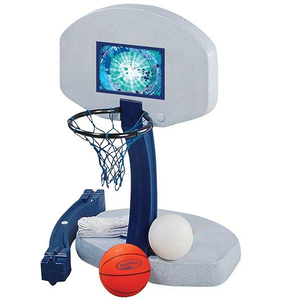 Swimways  2-in-1 Pool Basketball Volleyball Set