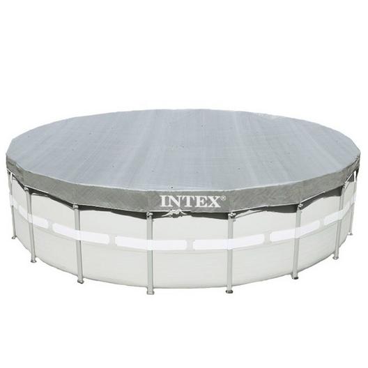 Intex  18 Ft Round Deluxe Pool Cover for Metal Frame Pools