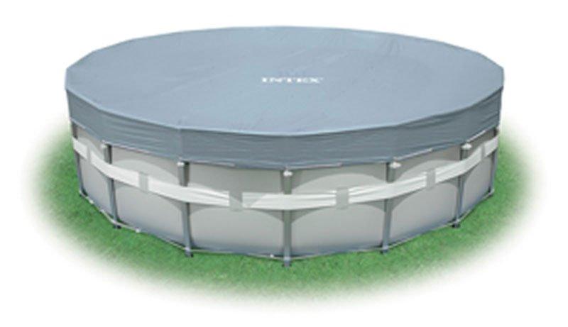 Intex  18 Ft Round Deluxe Pool Cover for Metal Frame Pools