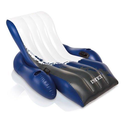 intex lounge floating recliner