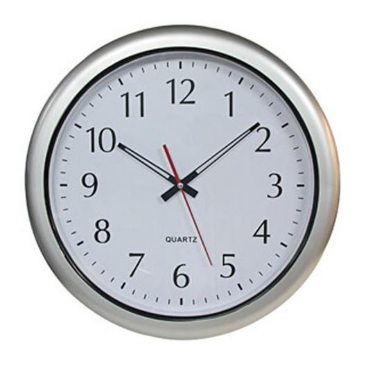 Poolmaster  Silver Series 16 inch Clock