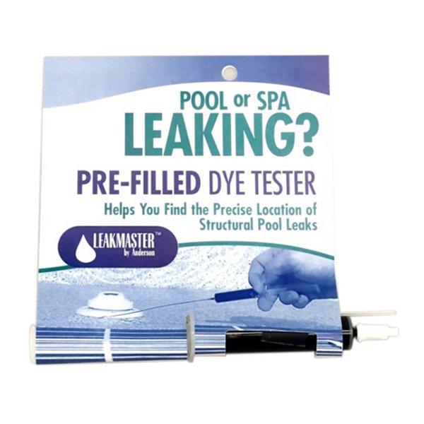 use a dye tester to determine if you have a vinyl pool leak