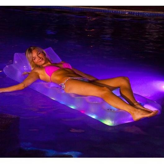 Pool Candy  LED Inflatable Pool Lounge