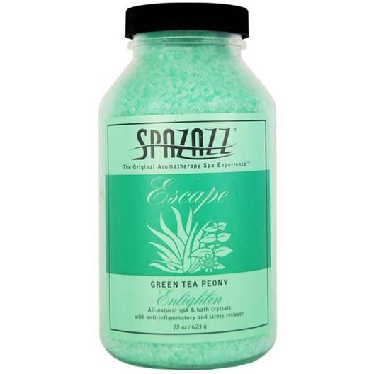 Spazazz LLC  Escape Crystals  Green Tea Peony (Enlighten)
