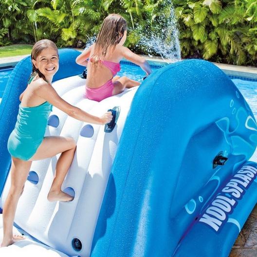 Intex  Kool Splash Inflatable Water Slide with Slide Sprayers 58849EP