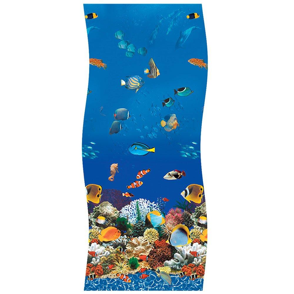 Swimline  Overlap 18 x 33 Oval 54 in Depth Caribbean Above Ground Pool Liner 25 Mil