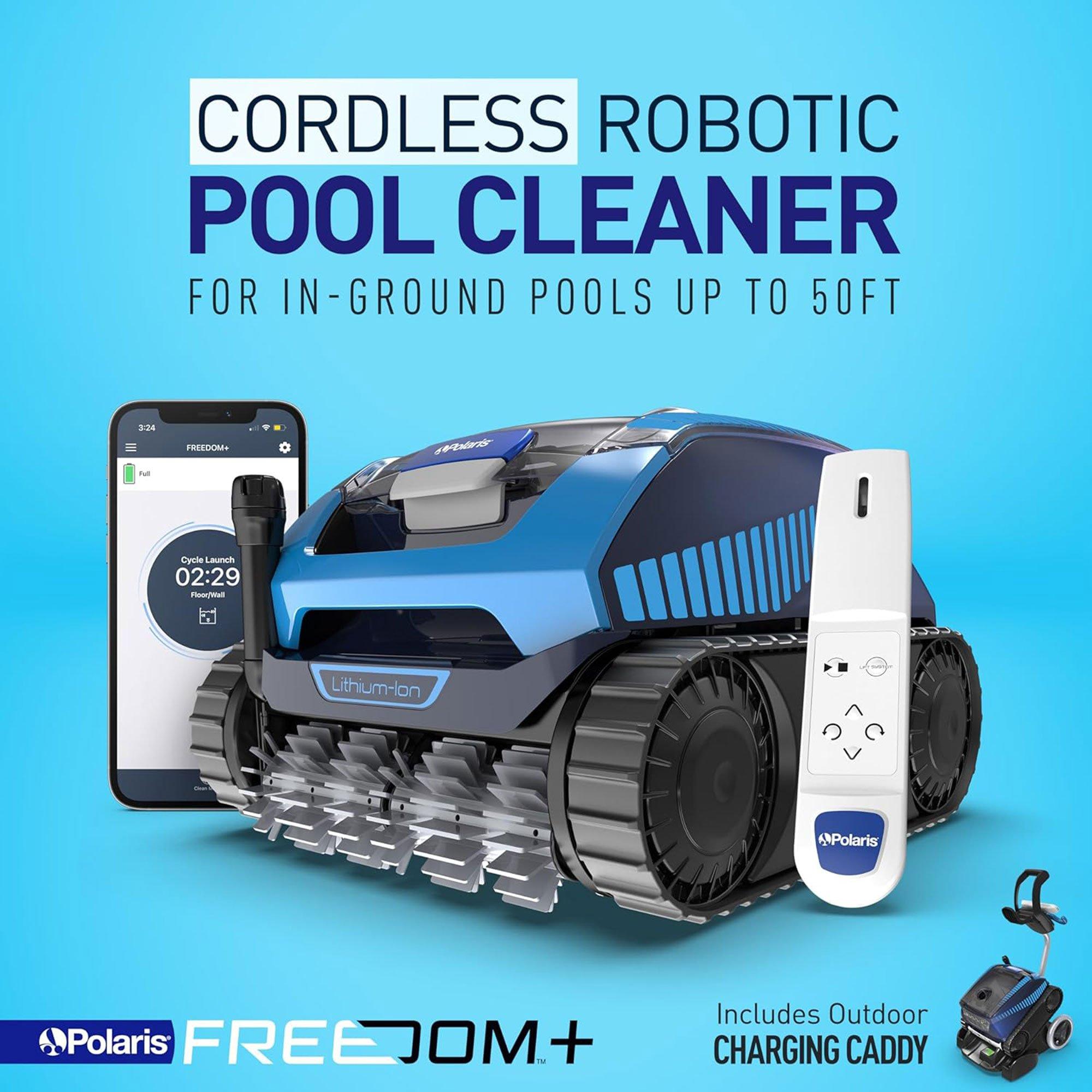 FREEDOM Plus Cordless Robotic Pool Cleaner with Hand-Held Remote Control
