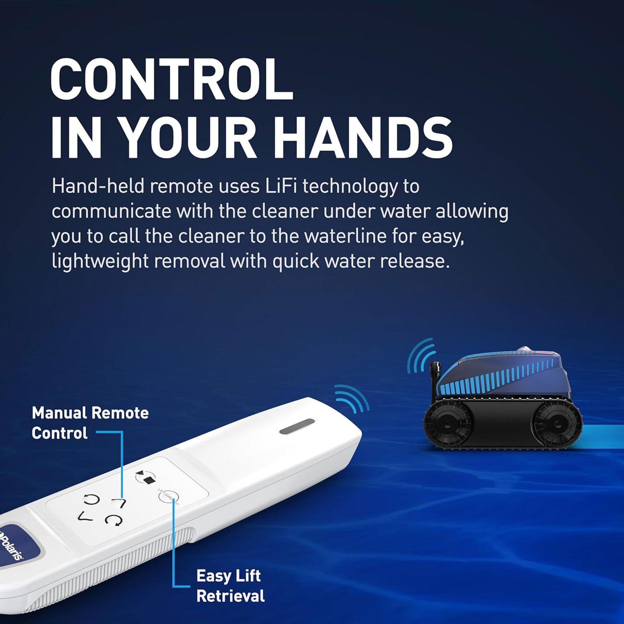 FREEDOM Plus Cordless Robotic Pool Cleaner with Hand-Held Remote Control