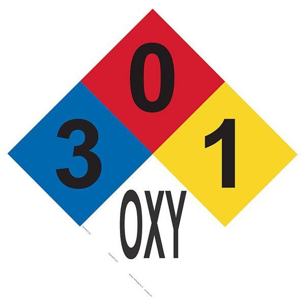 Fire Diamond Sign - Cal Hypo