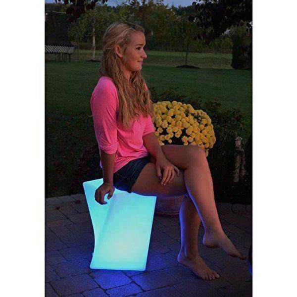 Main Access  Twist LED Light Patio Stool