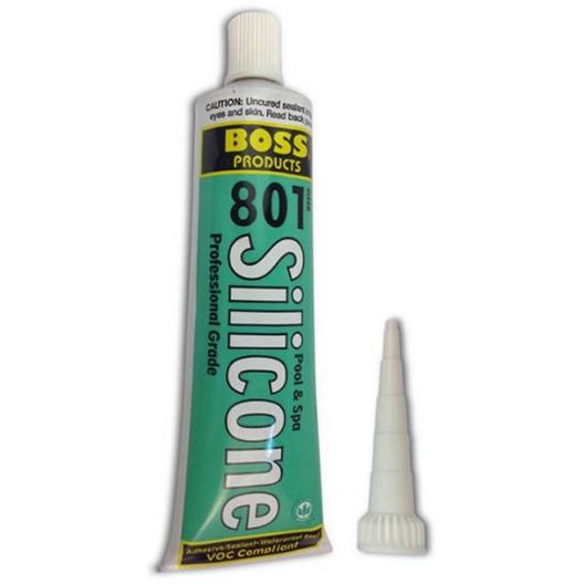 Boss Products  801 Pool  Spa Adhesive Silicone 10 oz Cartridge