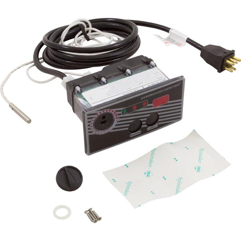 Topside Control Panel, 2 button, 120v, 10 foot cable w/ thermostat, temperature probe, and temperature display