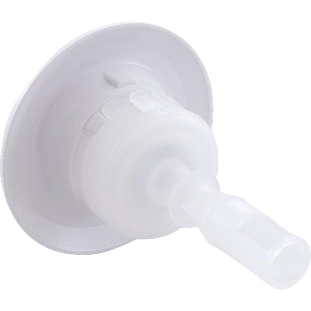 Jet Internal, Pentair Micro Cyclone Directional, 3.25 inch Face, Emerald Cut, 2-1/8 inch hole size required, White