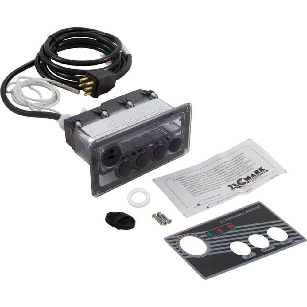 Topside Control Panel, 3 button, 120v, 10 foot cable w/ thermostat and temperature probe