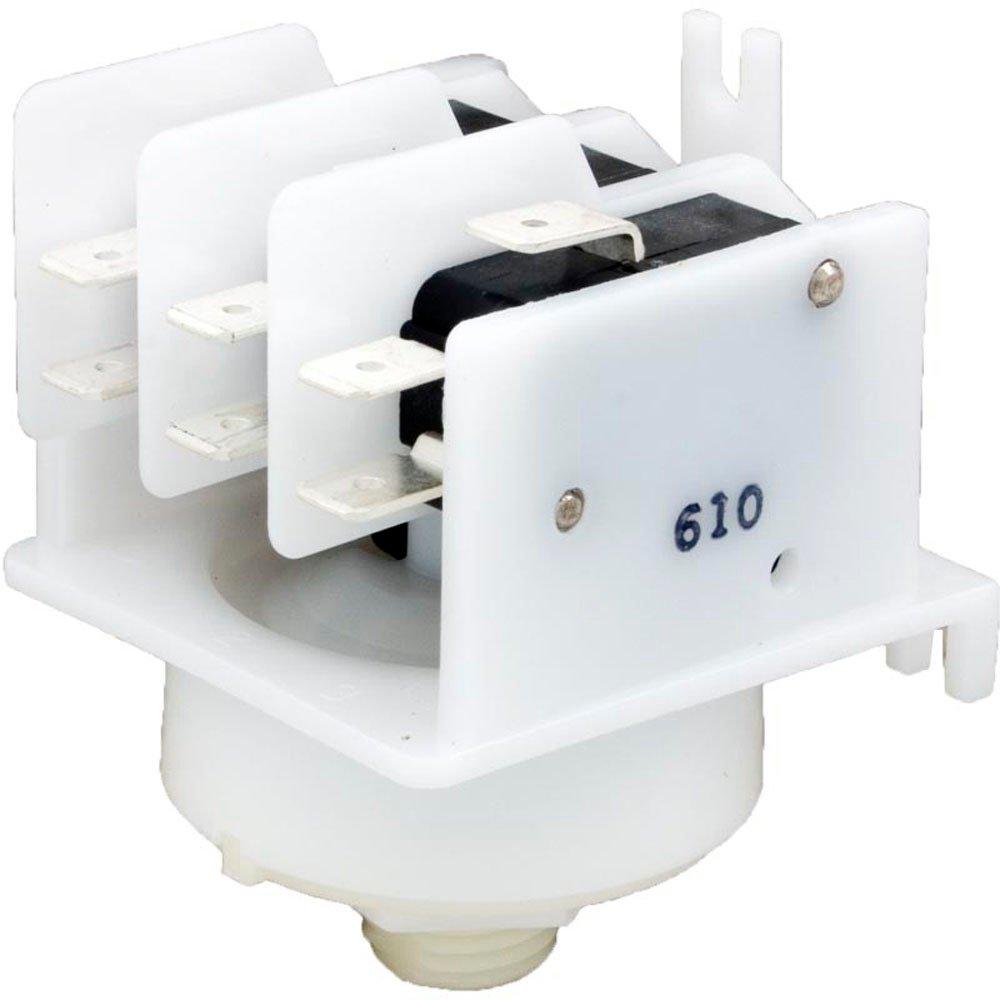 Magictrol Air Switch, 3PDT, 21A, Black Cam, Threaded 9/16, MTK311A