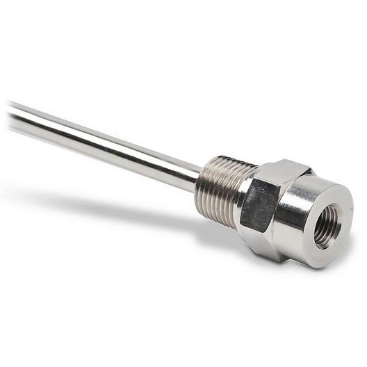 Thermowell 4-7/8 inch long 3/4 inch MBT 1/2 inch Bulb Stainless Steel