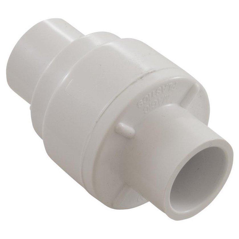 Magic Plastics  Inline Check Valve 1/2in Slip Socket PVC 0810-05