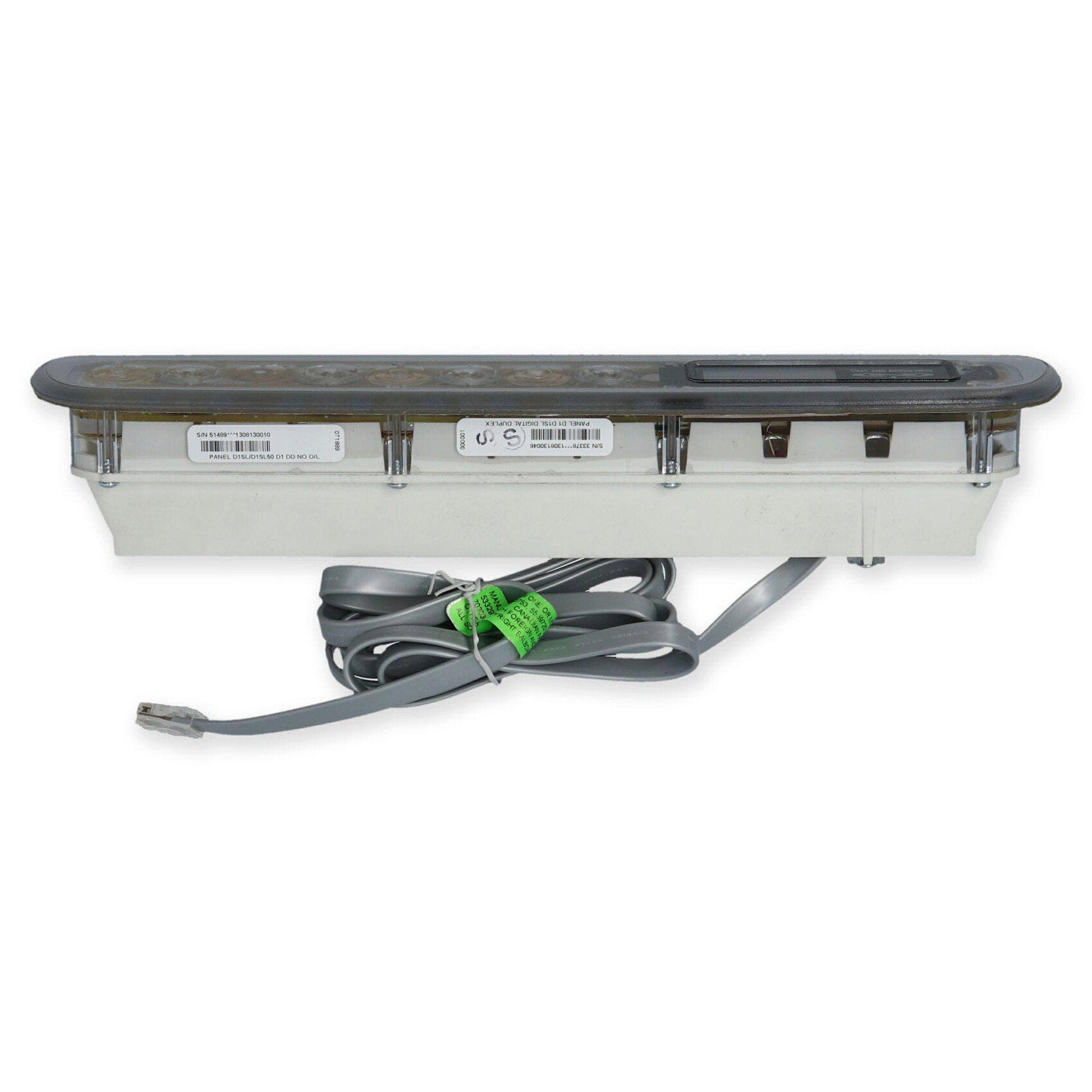 Balboa  D-1 Long Topside Control Panel 51489 4-Button