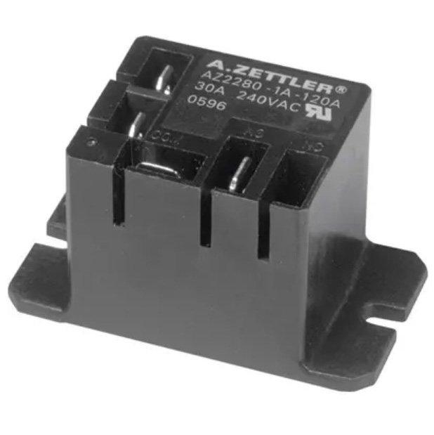 T91 Style Power Relay, SPDT, 120V Coil