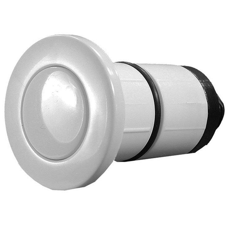 Air Button, White Flush Mount, B330W