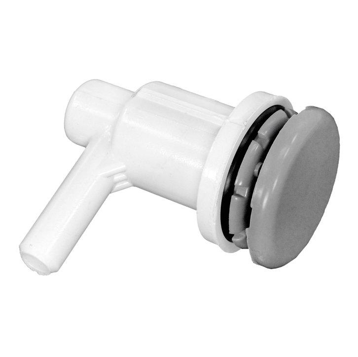 Lo-Pro Air Injector 90 Ell, 3/8in Air, 3/4in Hole, Grey