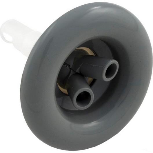 Balboa  Jet internal Pentair Cyclone Micro Barrell Assembly 3-1/4 inch Standard Face Pulse Dual Swirl Smooth Face Gray