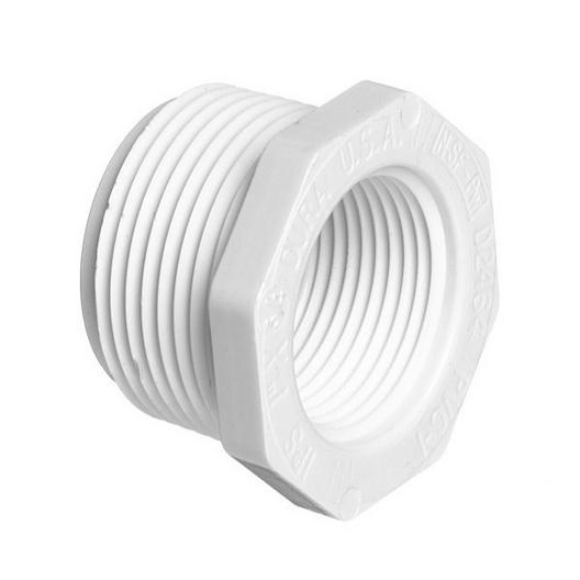 1in MPT x 3/4in FPT PVC Threaded Reducer Bushing