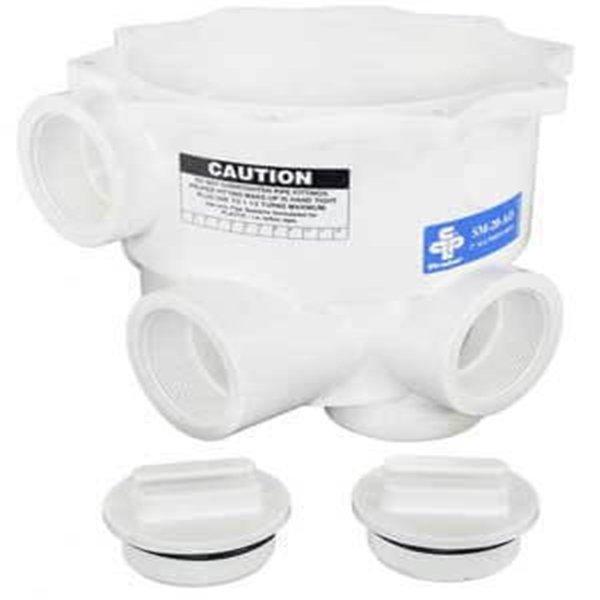 2" Valve Body N.P.T, SM-20-AO (White)